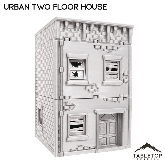 Tabletop Terrain Building Urban Two Floor Building - Marvel Crisis Protocol Building