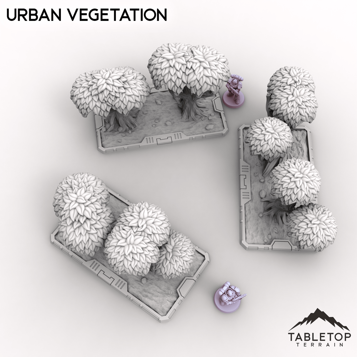 Tabletop Terrain Building Urban Vegetation