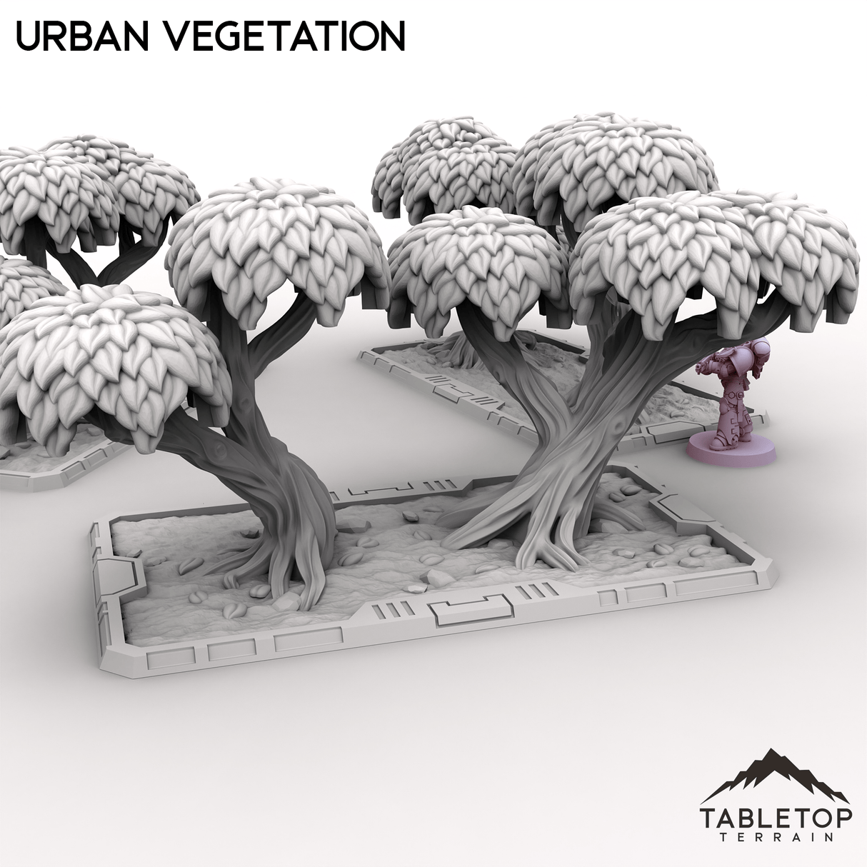 Tabletop Terrain Building Urban Vegetation