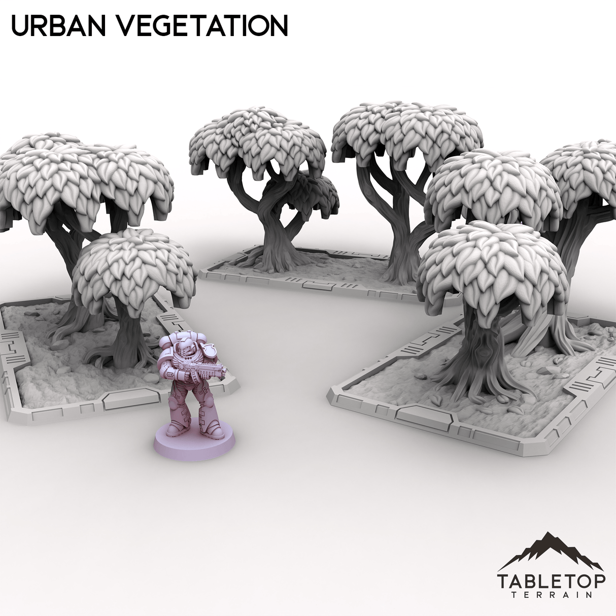 Tabletop Terrain Building Urban Vegetation
