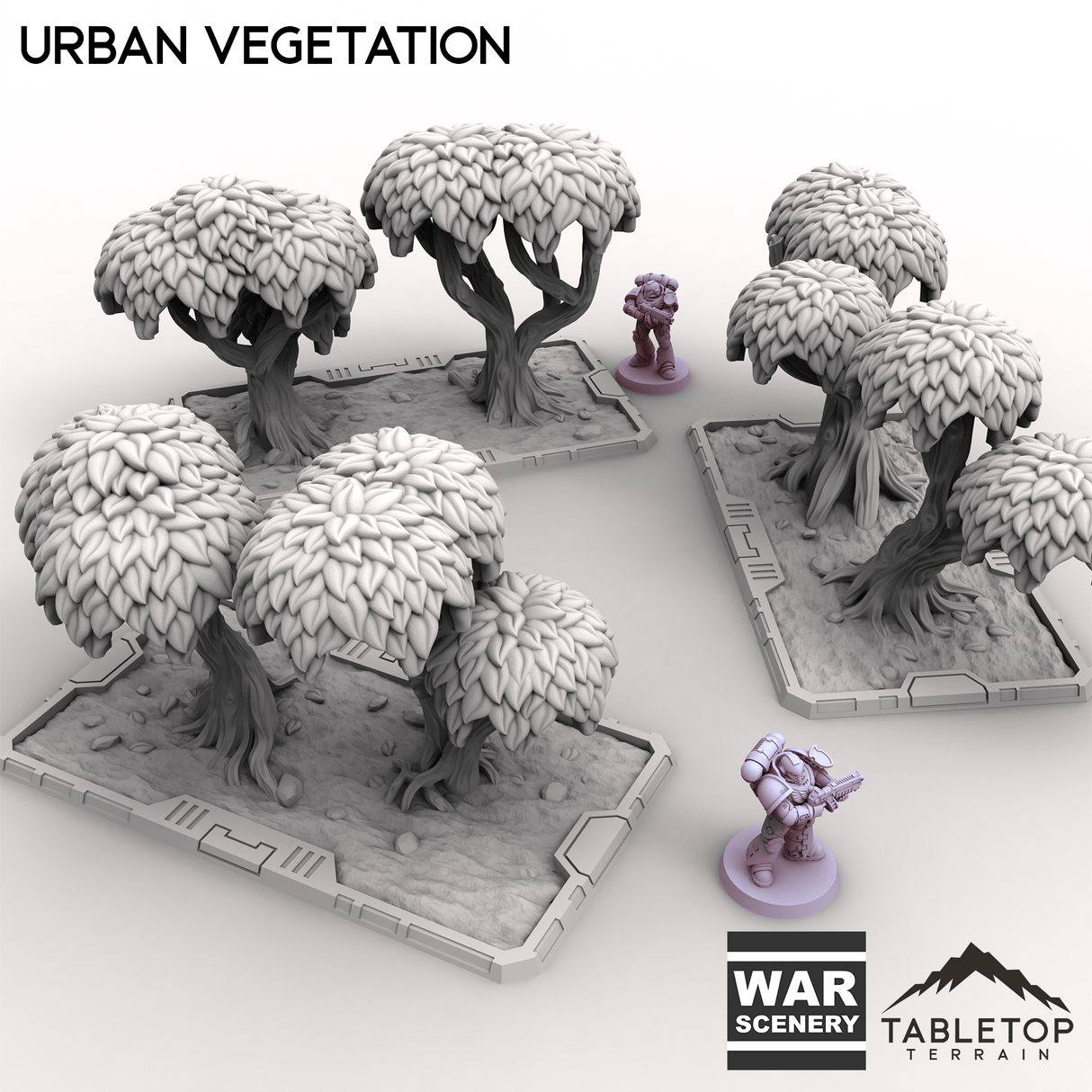 Tabletop Terrain Building Urban Vegetation