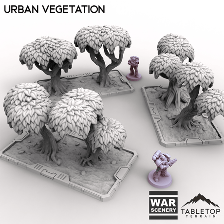 Tabletop Terrain Building Urban Vegetation