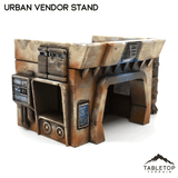 Tabletop Terrain Building Urban Vendor Stand