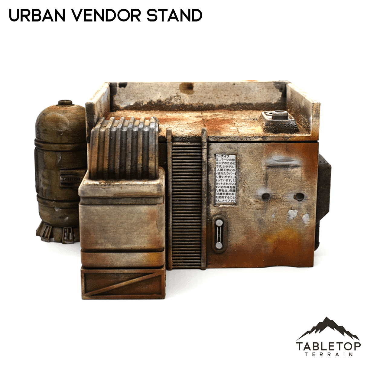 Tabletop Terrain Building Urban Vendor Stand