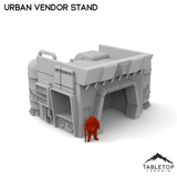 Tabletop Terrain Building Urban Vendor Stand