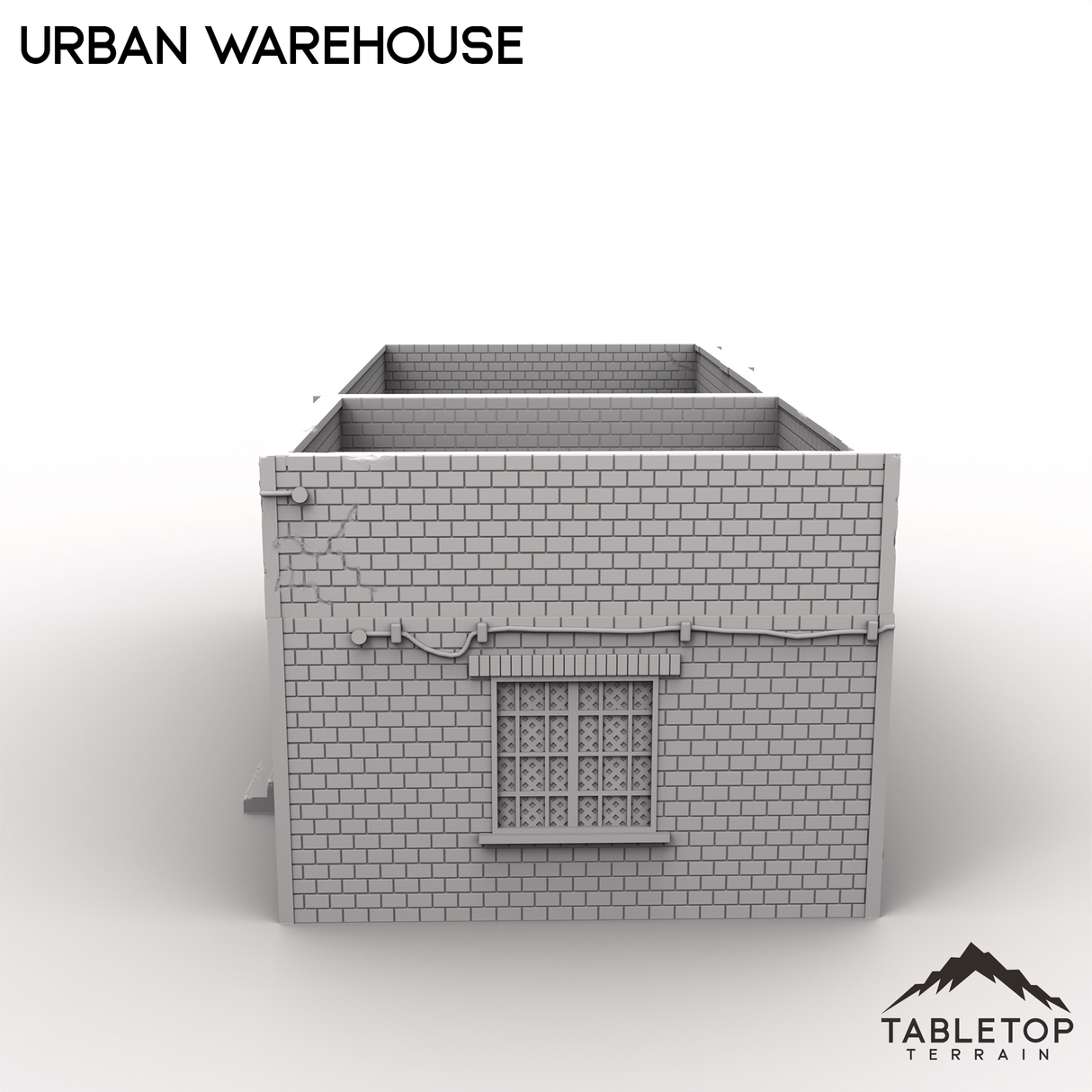 Tabletop Terrain Building Urban Warehouse