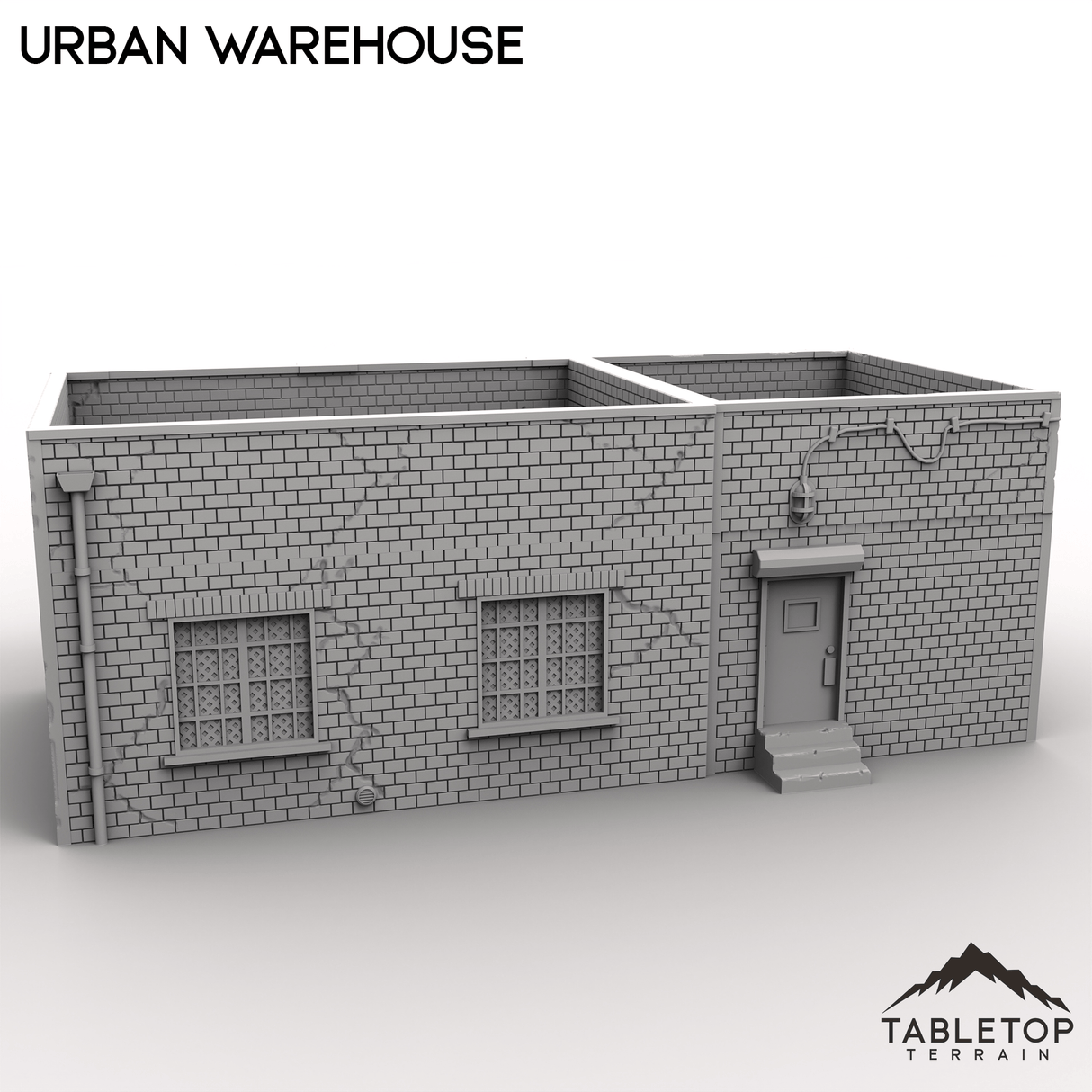 Tabletop Terrain Building Urban Warehouse