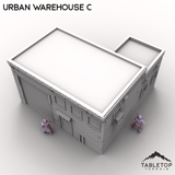 Tabletop Terrain Building Urban Warehouse C