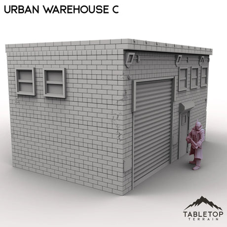 Tabletop Terrain Building Urban Warehouse C
