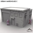 Tabletop Terrain Building Urban Warehouse C