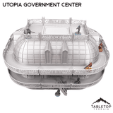 Tabletop Terrain Building Utopia Government Center Inspired by Theed