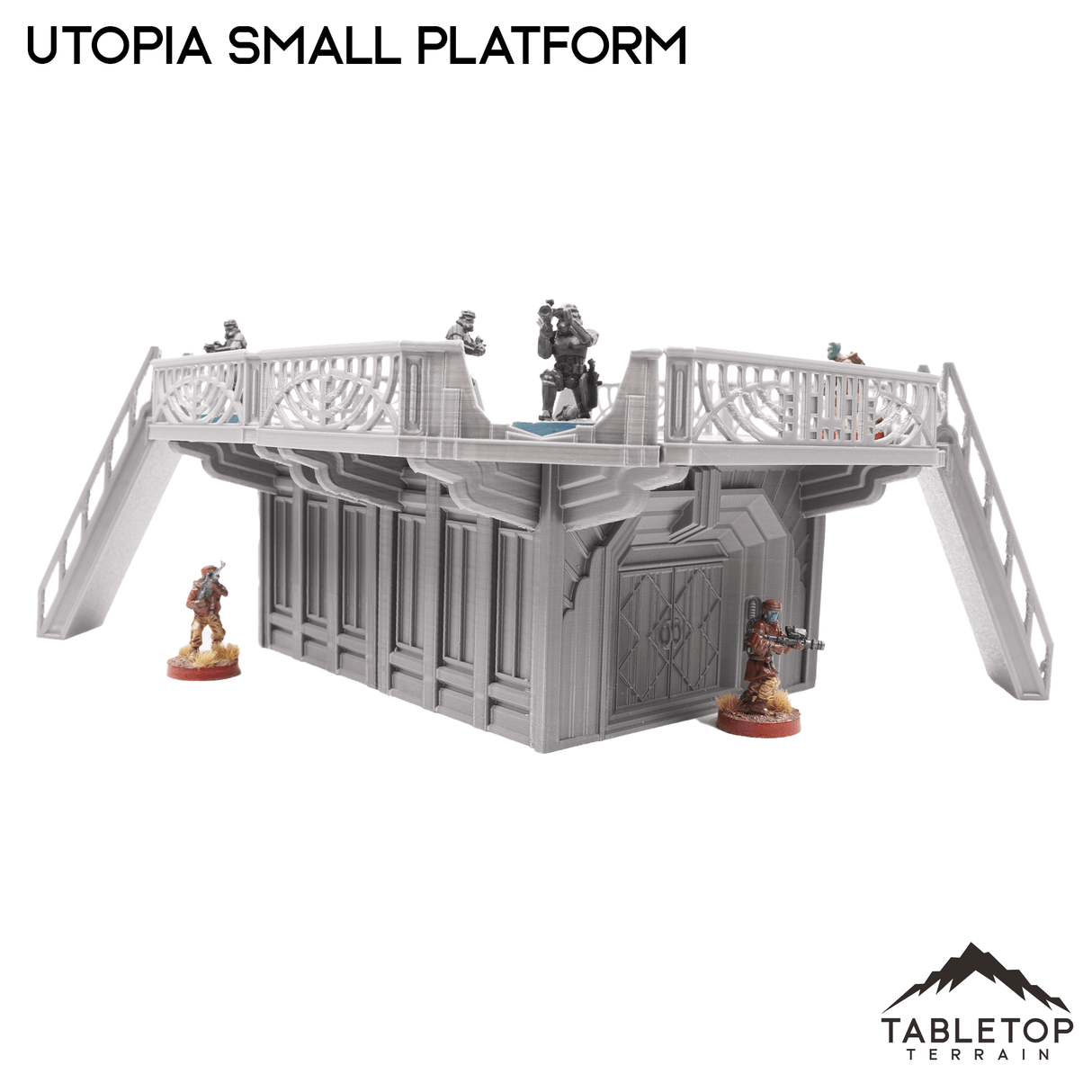 Tabletop Terrain Building Utopia Small Platform Inspired by Theed