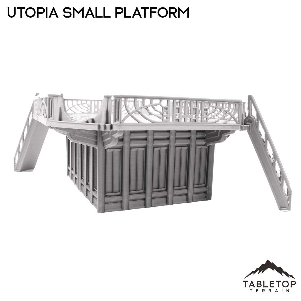 Tabletop Terrain Building Utopia Small Platform Inspired by Theed