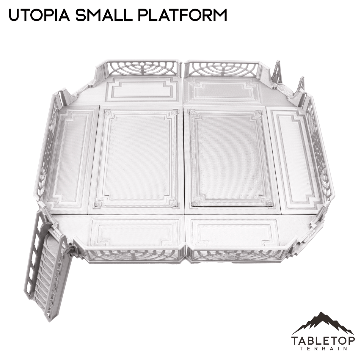 Tabletop Terrain Building Utopia Small Platform Inspired by Theed