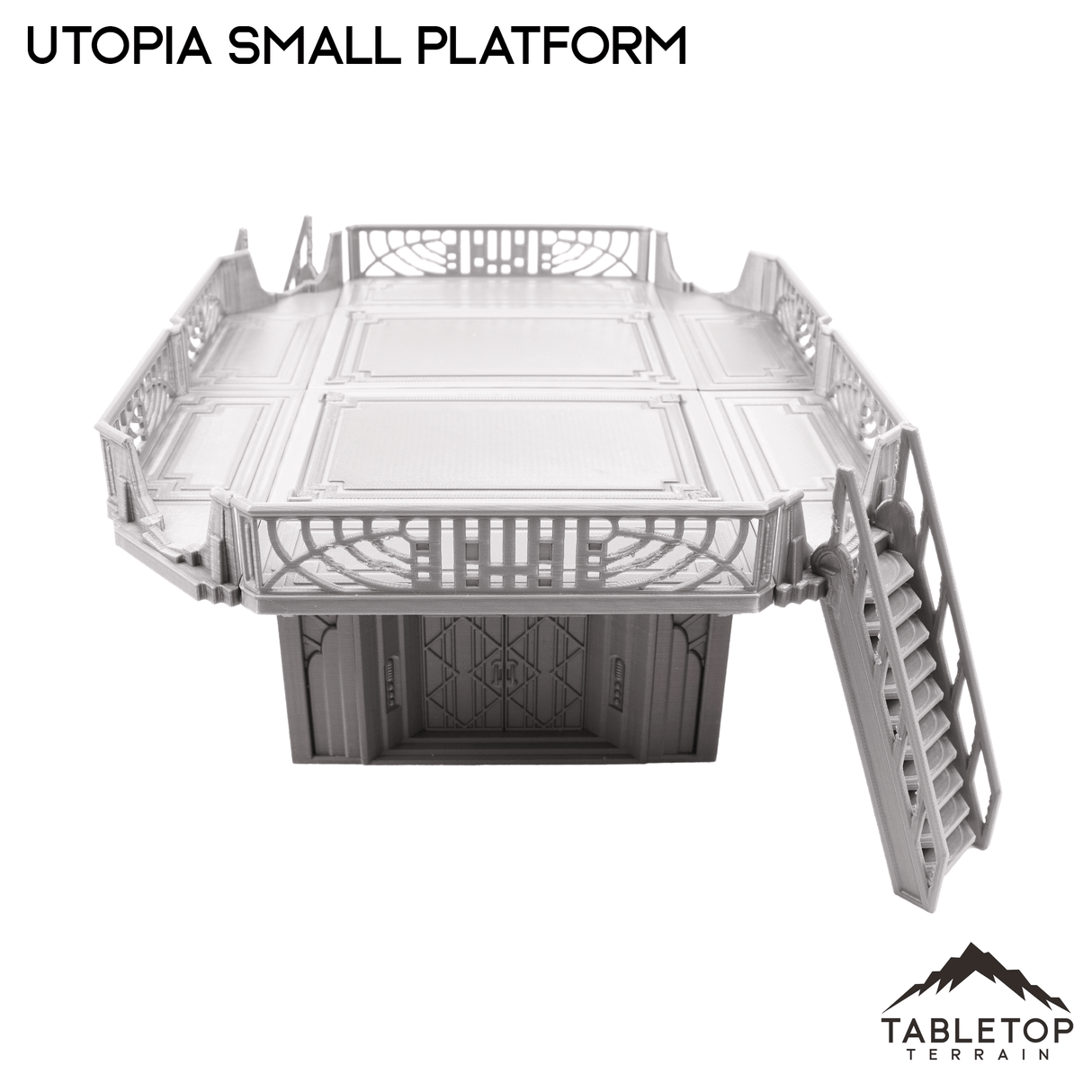 Tabletop Terrain Building Utopia Small Platform Inspired by Theed