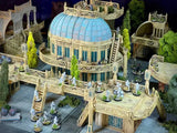 Tabletop Terrain Building Utopia Tall Mansion Inspired by Theed