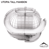 Tabletop Terrain Building Utopia Tall Mansion Inspired by Theed