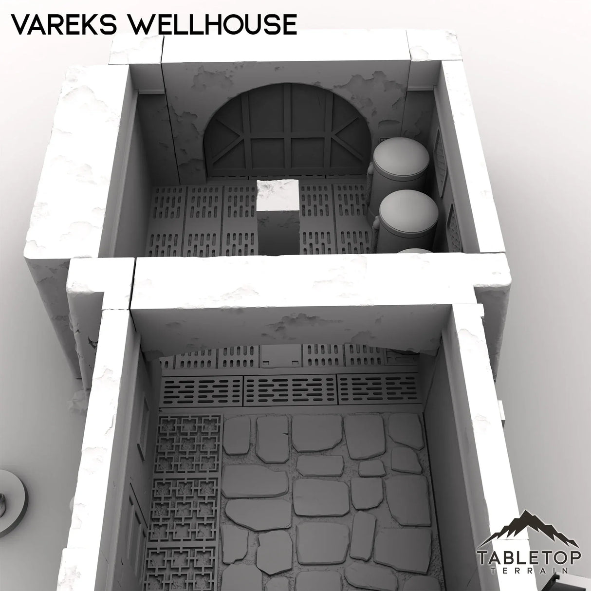 Tabletop Terrain Building Varek's Wellhouse