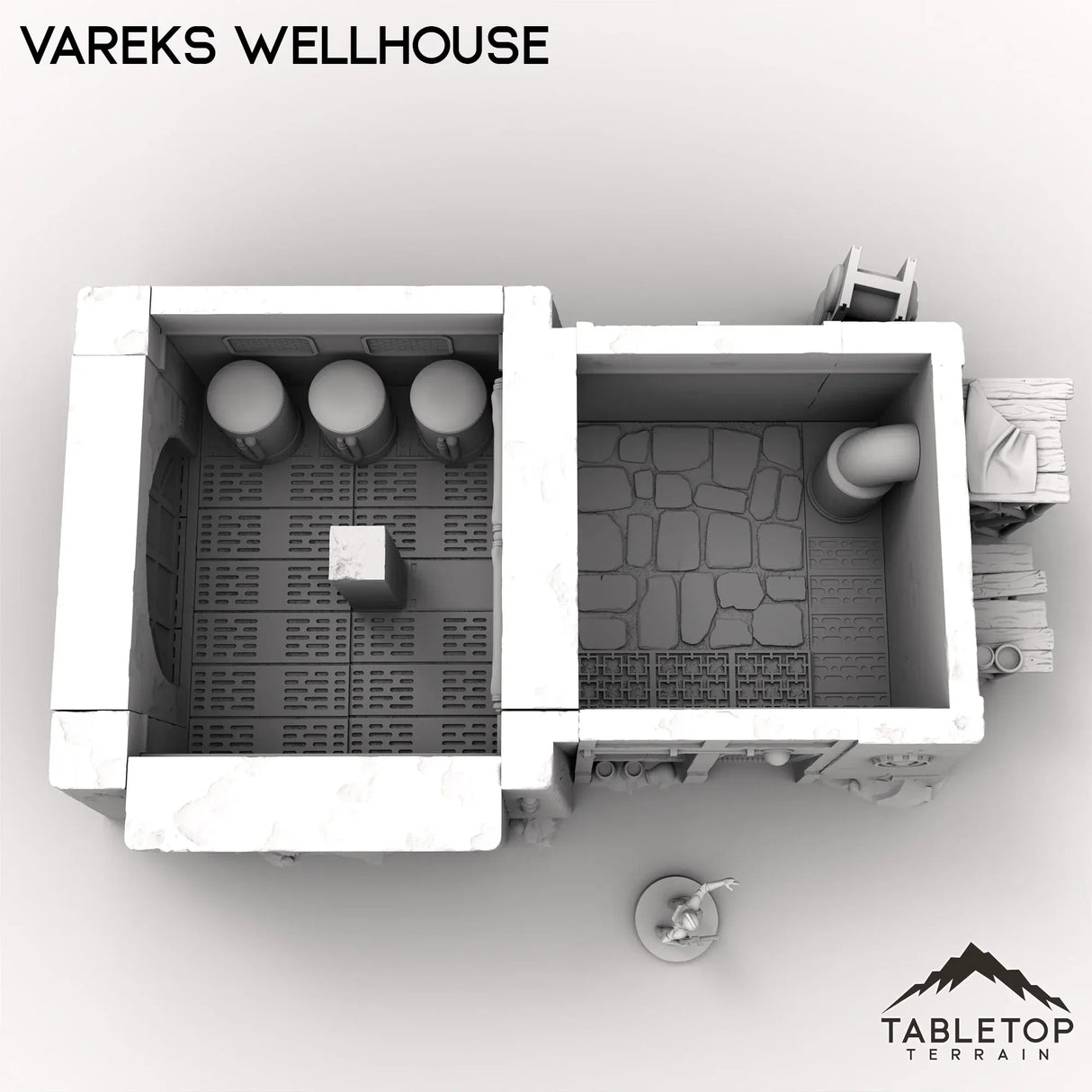 Tabletop Terrain Building Varek's Wellhouse