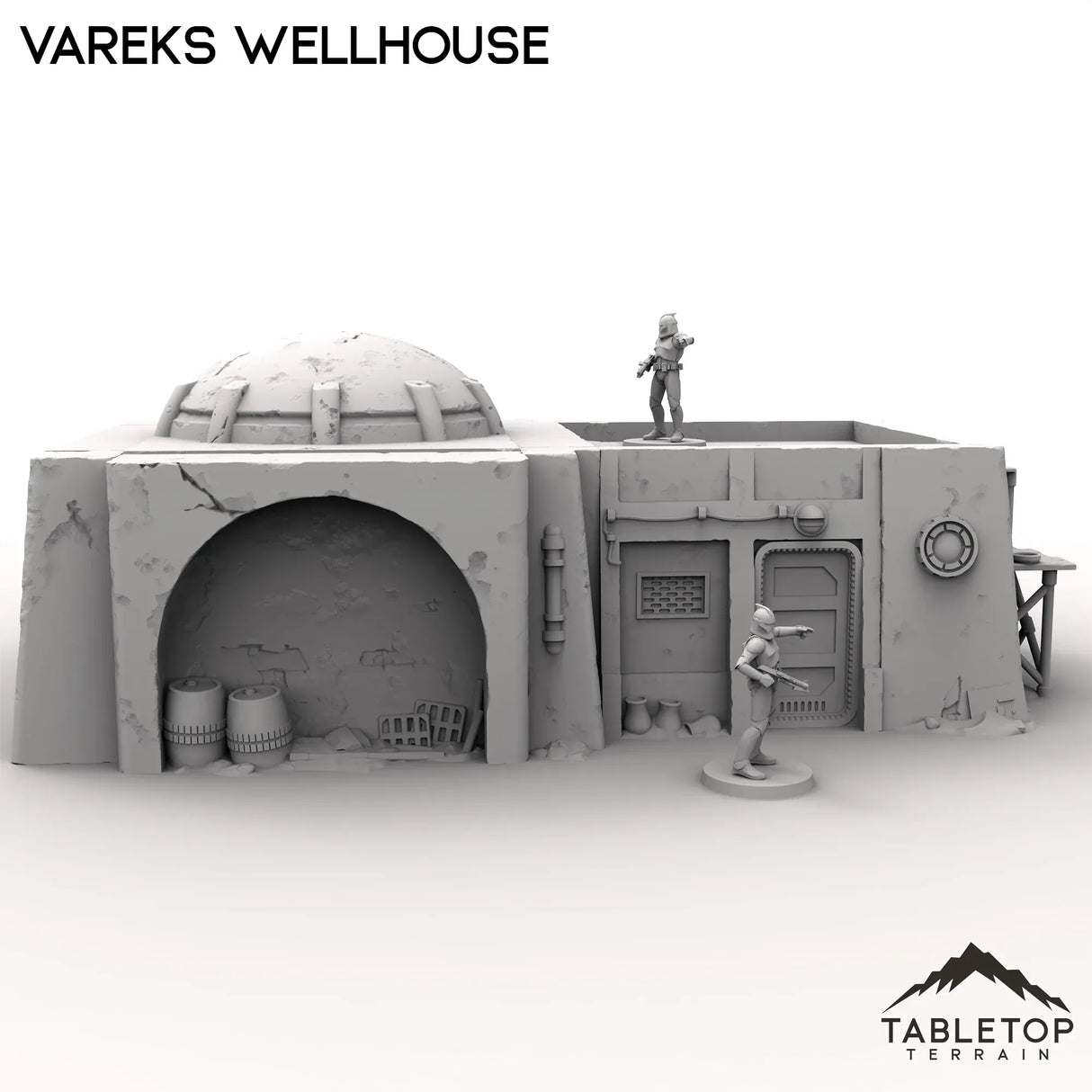 Tabletop Terrain Building Varek's Wellhouse