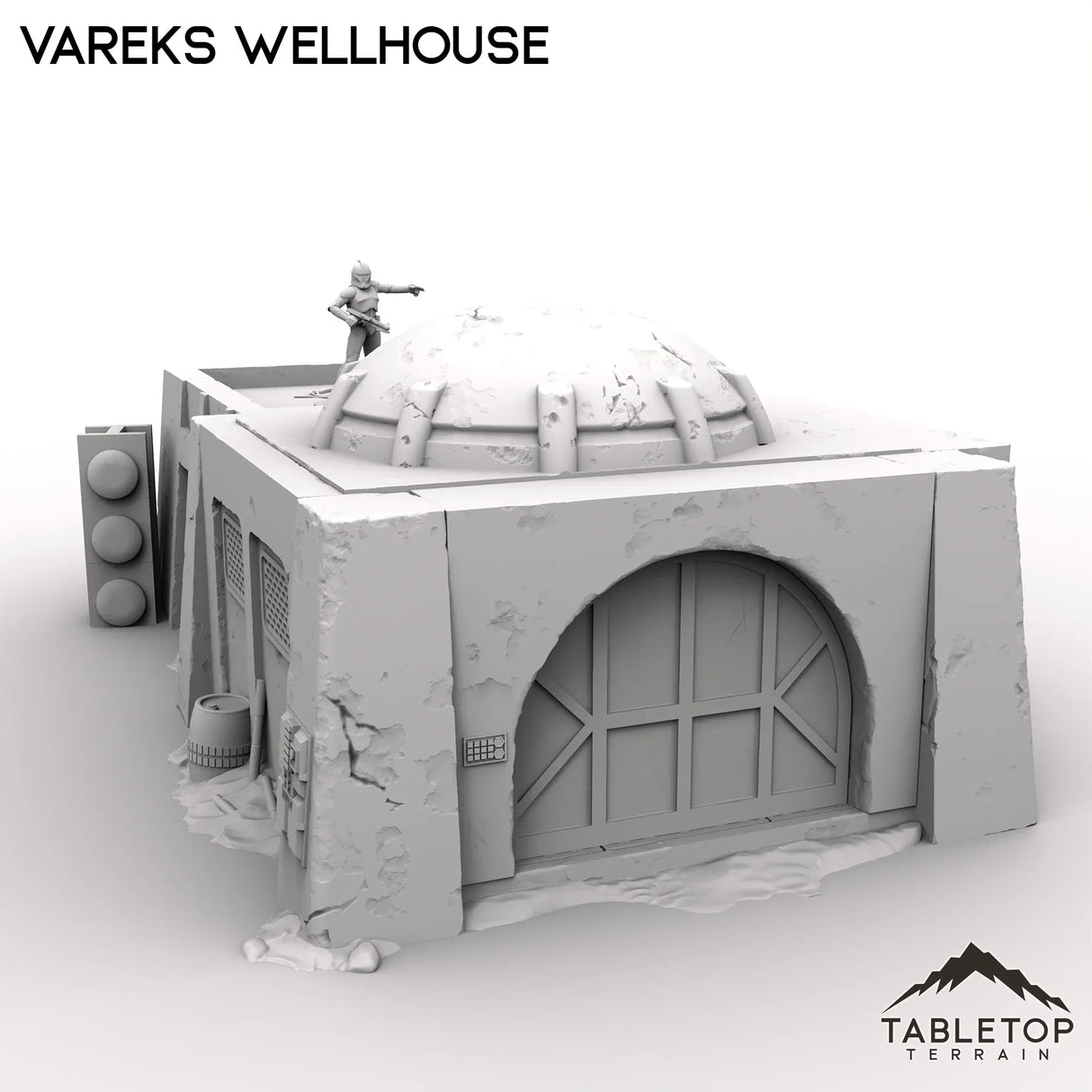 Tabletop Terrain Building Varek's Wellhouse