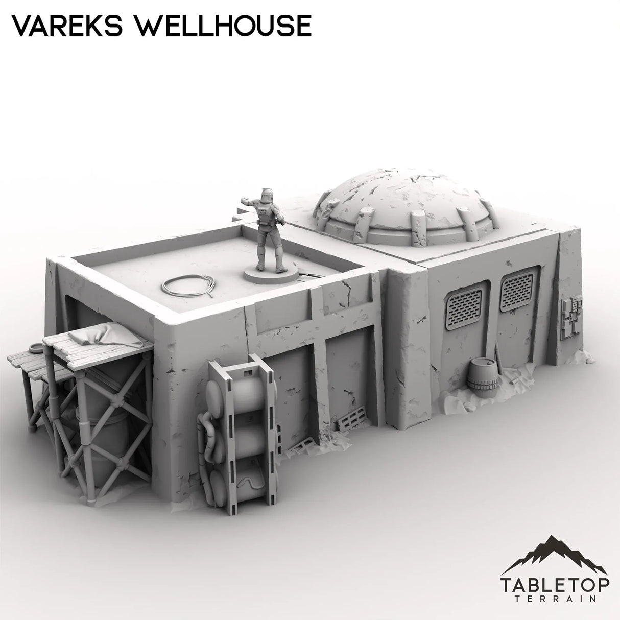 Tabletop Terrain Building Varek's Wellhouse