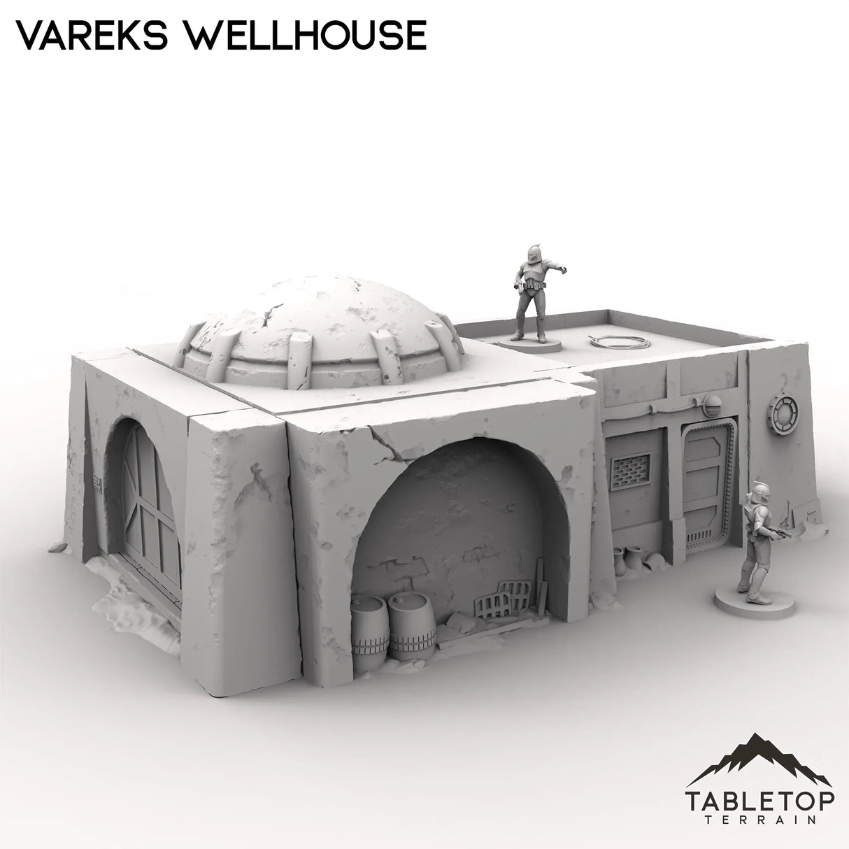 Tabletop Terrain Building Varek's Wellhouse