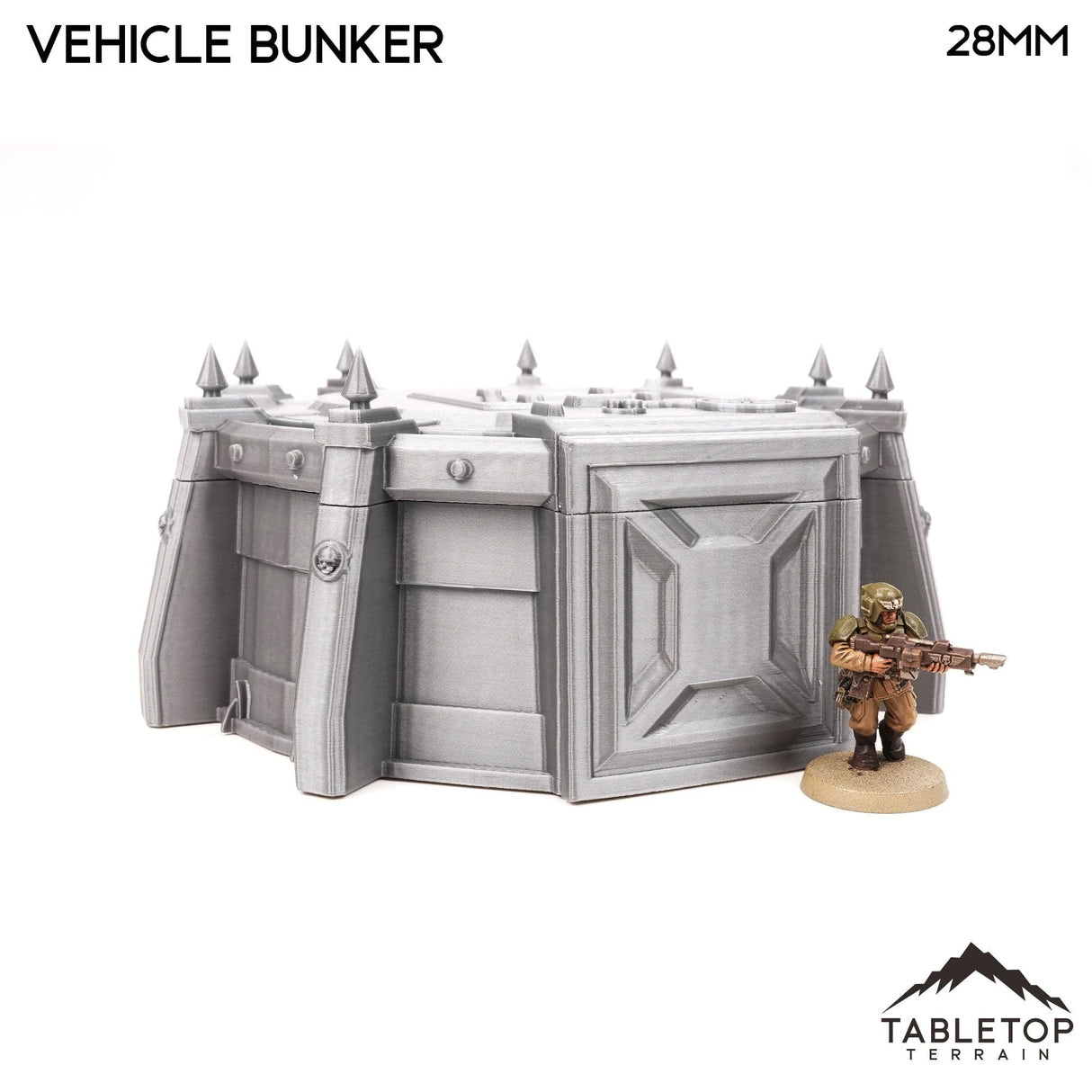 Tabletop Terrain Building Vehicle Bunker