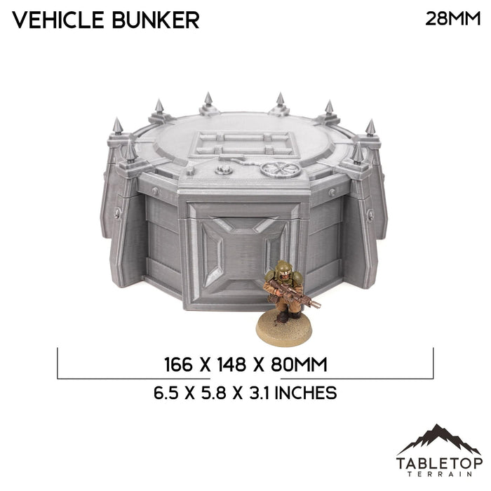 Tabletop Terrain Building Vehicle Bunker