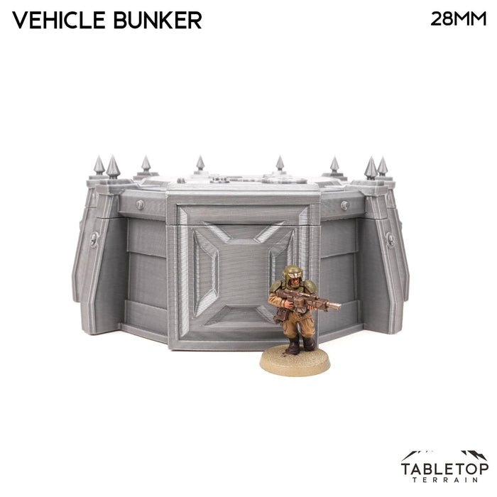 Tabletop Terrain Building Vehicle Bunker