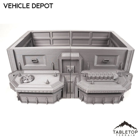 Tabletop Terrain Building Vehicle Depot