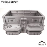 Tabletop Terrain Building Vehicle Depot