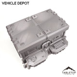 Tabletop Terrain Building Vehicle Depot