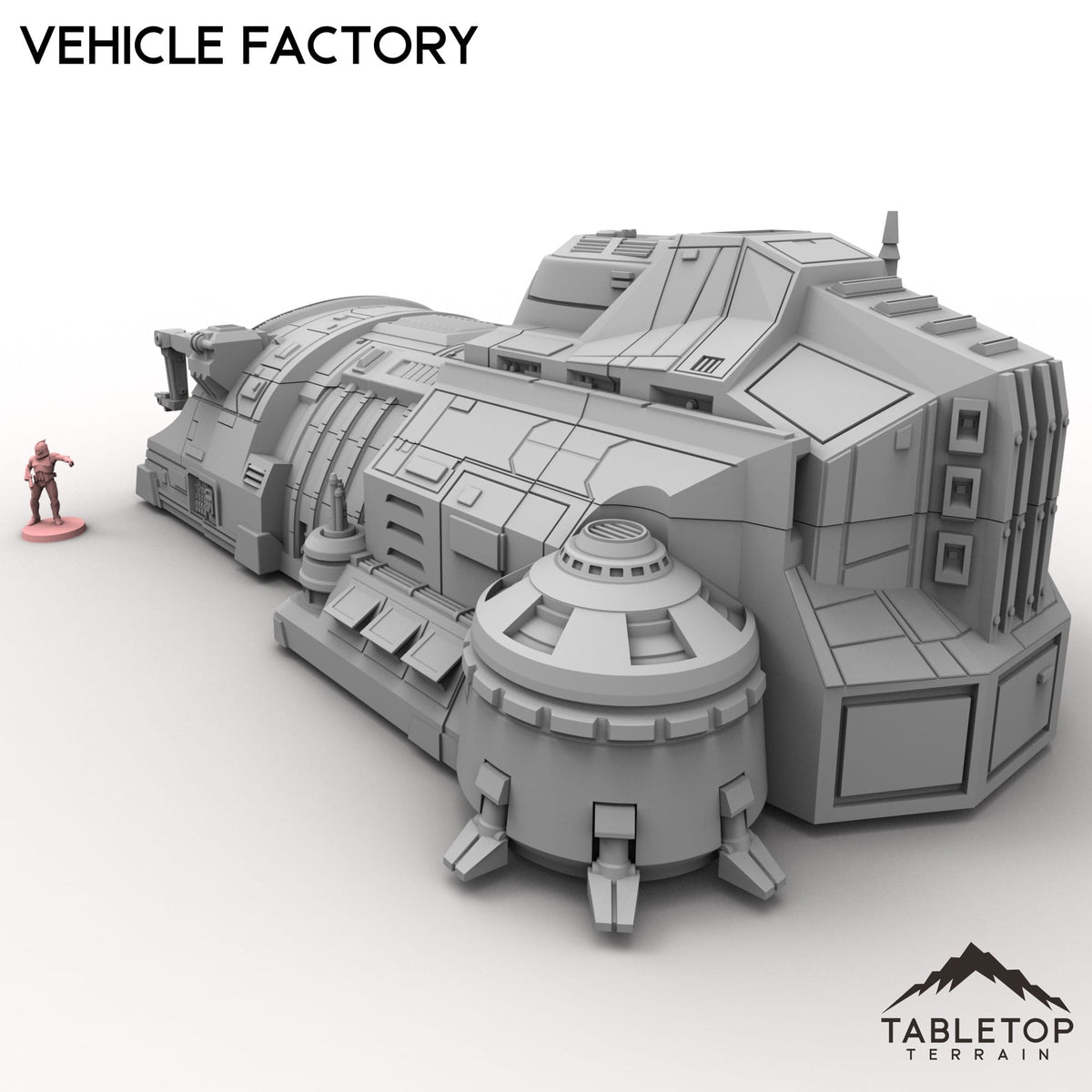 Tabletop Terrain Building Vehicle Factory