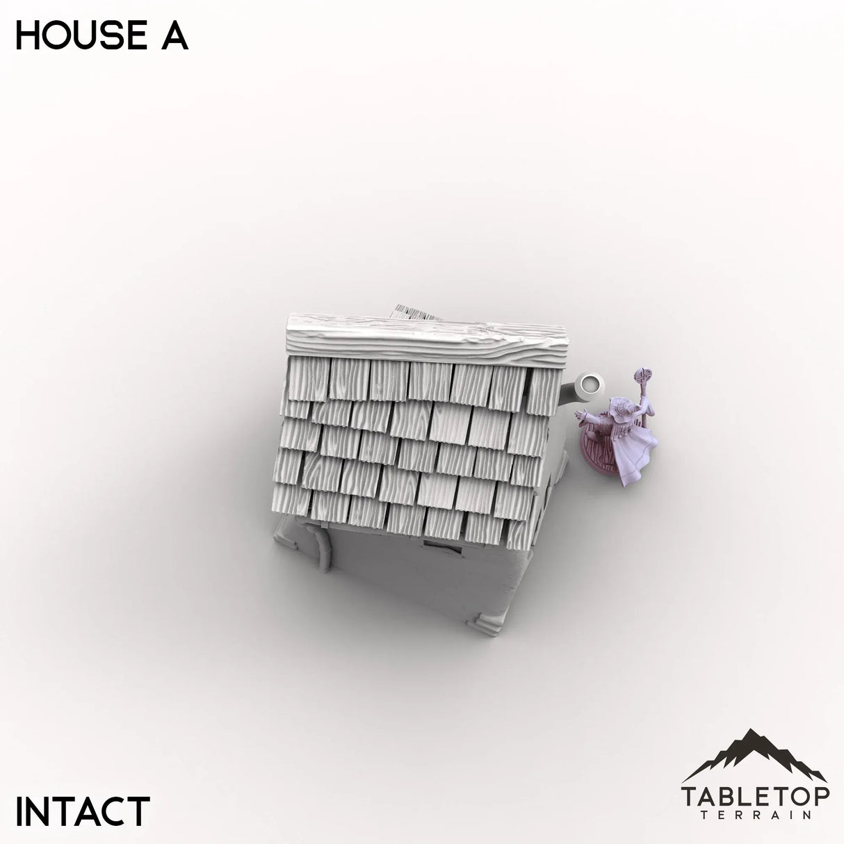 Tabletop Terrain Building Vexed Village - House A