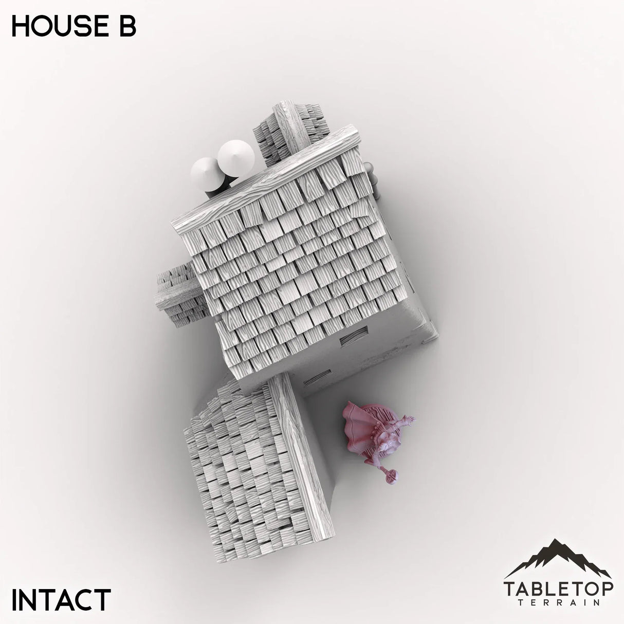 Tabletop Terrain Building Vexed Village - House B