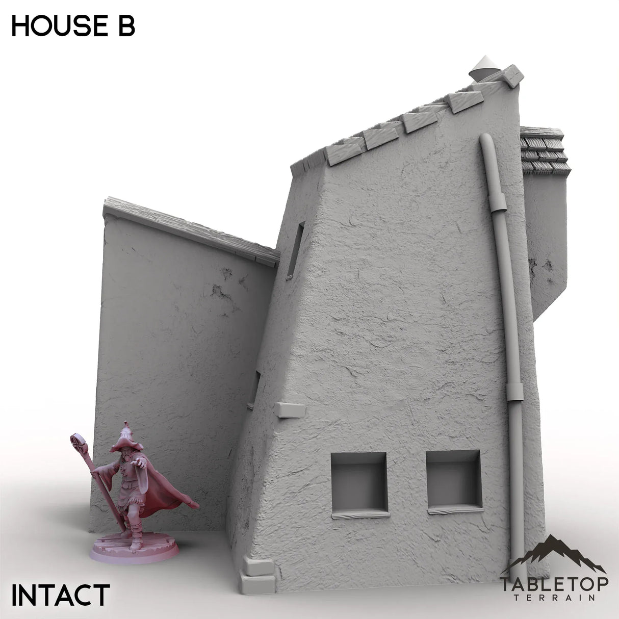 Tabletop Terrain Building Vexed Village - House B