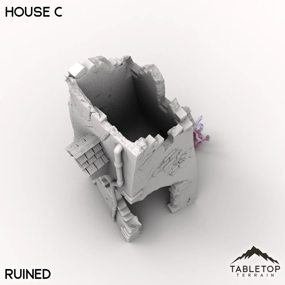 Tabletop Terrain Building Vexed Village - House C