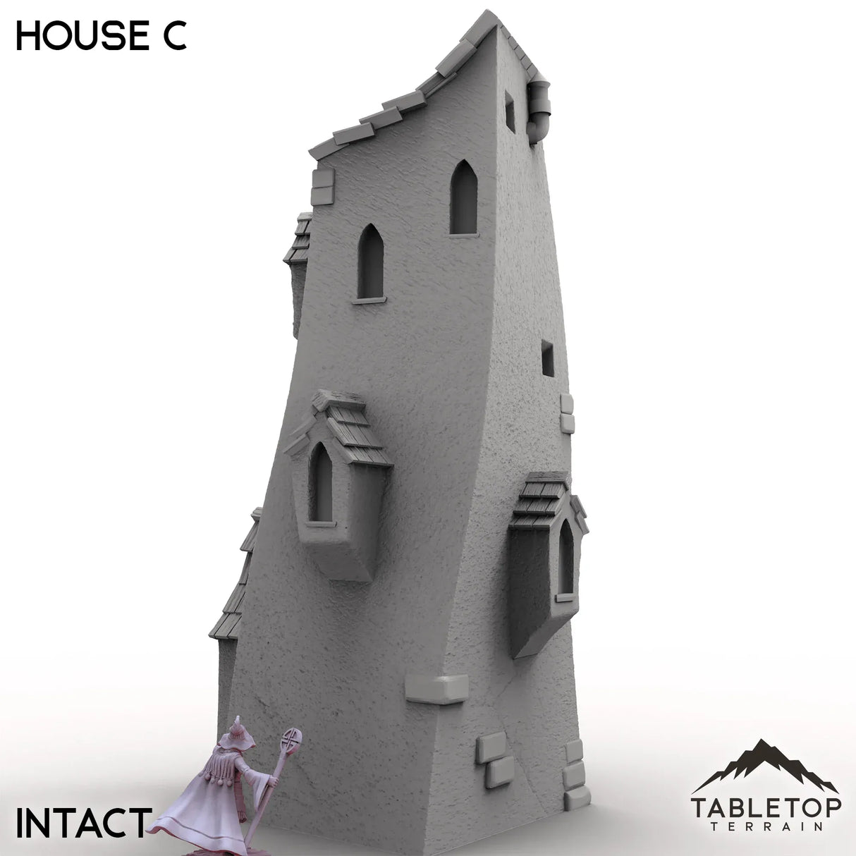 Tabletop Terrain Building Vexed Village - House C
