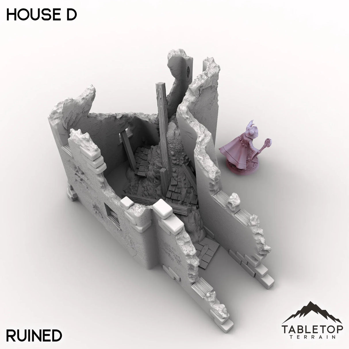 Tabletop Terrain Building Vexed Village - House D