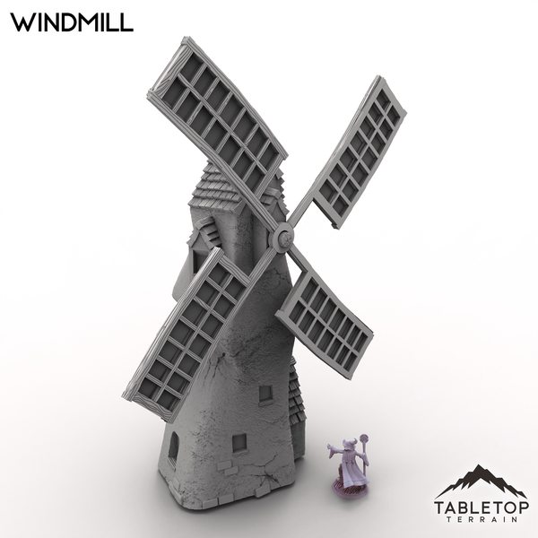 Tabletop Terrain Building Vexed Village - Windmill