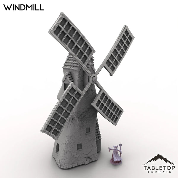 Tabletop Terrain Building Vexed Village - Windmill