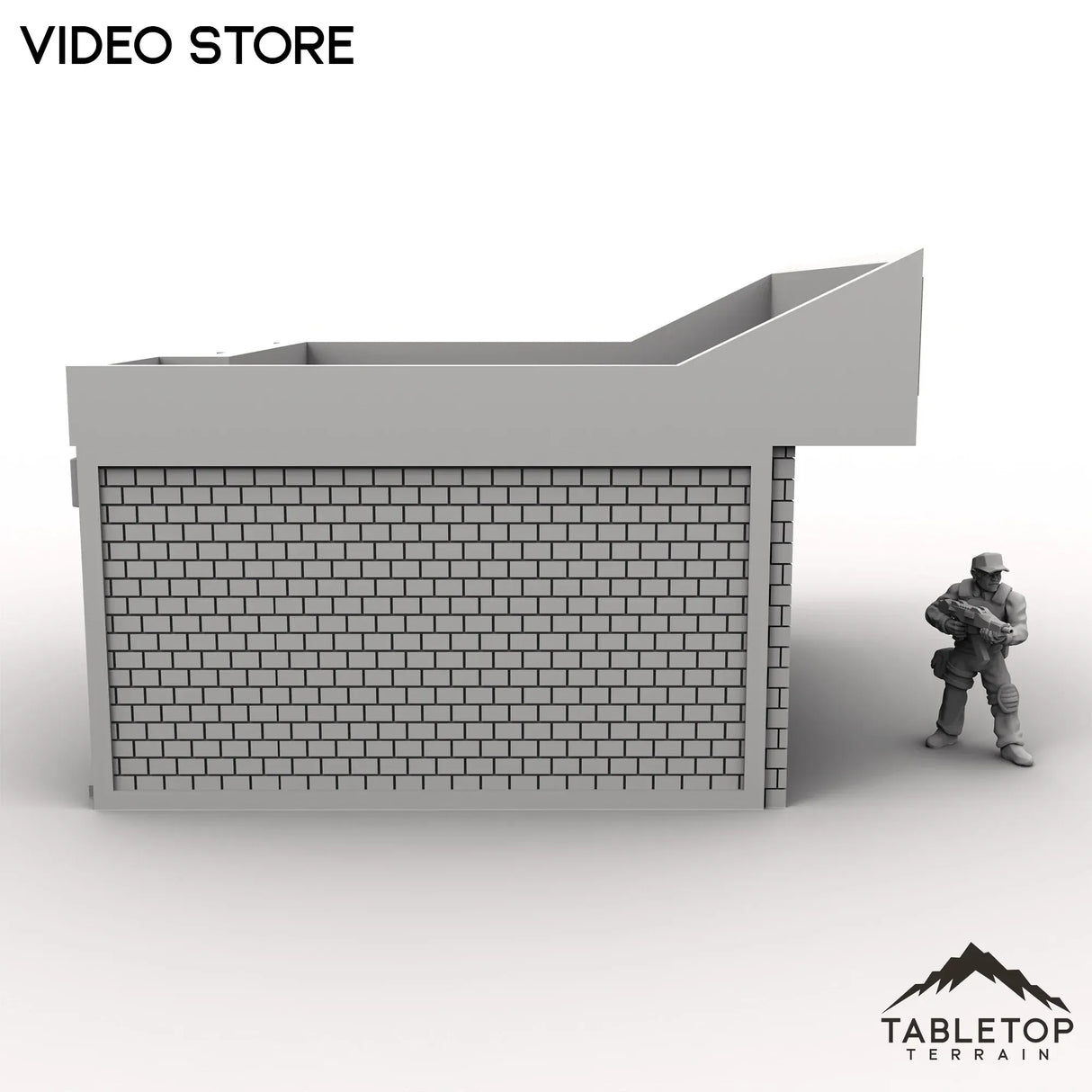 Tabletop Terrain Building Video Store - MCP Building