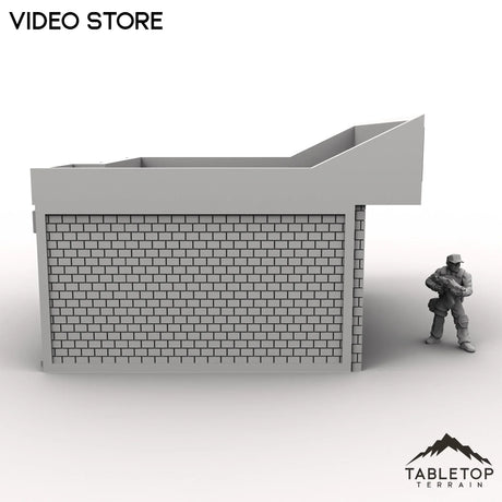 Tabletop Terrain Building Video Store - MCP Building