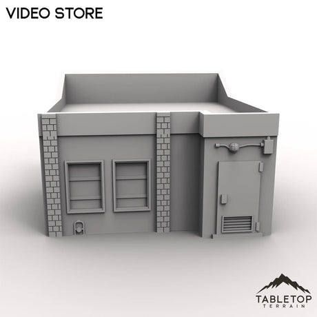 Tabletop Terrain Building Video Store - MCP Building
