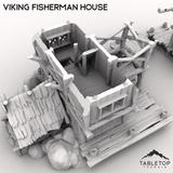 Tabletop Terrain Building Viking Fisherman House