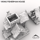 Tabletop Terrain Building Viking Fisherman House