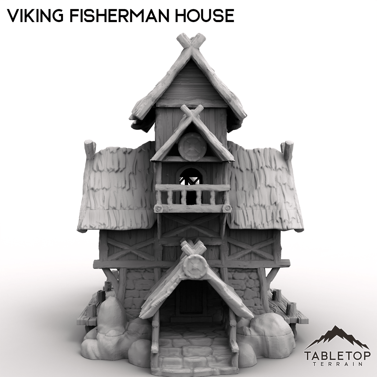 Tabletop Terrain Building Viking Fisherman House