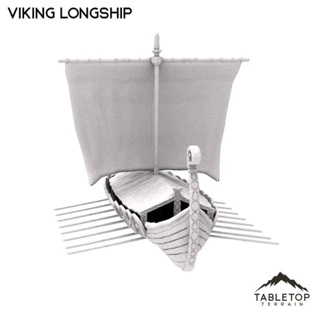Tabletop Terrain Building Viking Longship