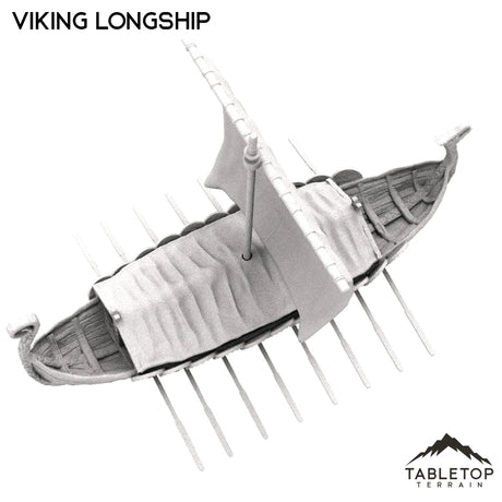 Tabletop Terrain Building Viking Longship